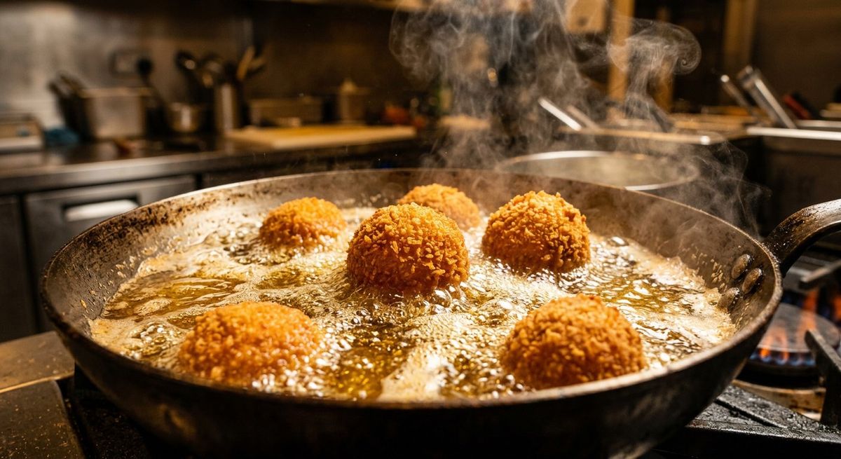 Arancini in frittura
